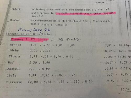 Foto - 2 Zimmer Erdgeschoßwohnung in Lippstadt