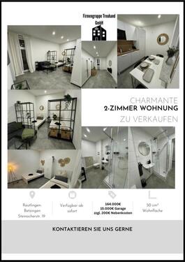 Foto - Wohnung 2 Zimmer - 164.000,00&nbsp;EUR Kaufpreis, ca.&nbsp; 50,00&nbsp;m&sup2;
