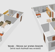 2,5-Zi. Wohnung, Gäste-WC Balkon, gr. EBK, 2. OG DU-Großenbaum - Duisburg