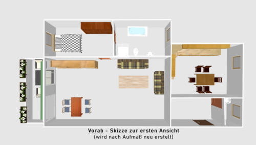 Foto - 2.5 Zimmer Etagenwohnung zur Miete in Duisburg