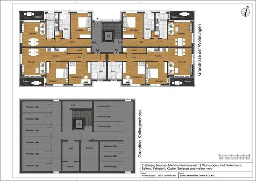 Foto - 3 Zimmer Erdgeschoßwohnung zur Miete in Wolfenbüttel