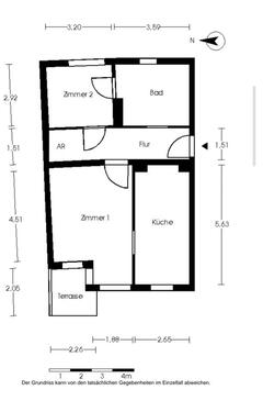 Foto - 2 Zimmer Erdgeschoßwohnung zur Miete in Berlin