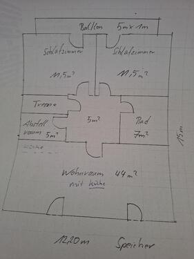 Foto - Hübsche Dachgeschoßwohnung in Eresing zu vermieten