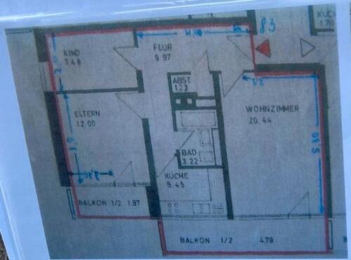 Foto - 3-Zimmer-Wohnung in München Obersendling Zeitvermietung 6 Monate