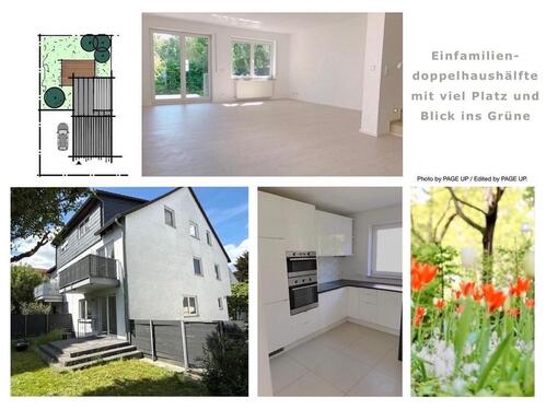 Foto - Einfamilienhaus Doppelhaushälfte mit Garten