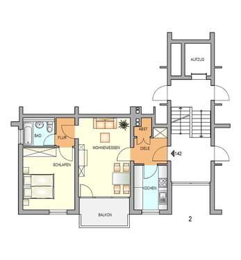 Foto - 2 Zimmer Etagenwohnung zur Miete in Remscheid