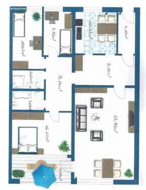 Foto - Wohnung Privat an Privat - 240.000,00&nbsp;EUR Kaufpreis, ca.&nbsp; 114,00&nbsp;m&sup2;