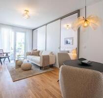 Ankommen & Wohlfühlen: Sonnige 2-Zimmer-Wohnung mit Süd-Balkon im Grünen – Erstbezug! - Ludwigsfelde