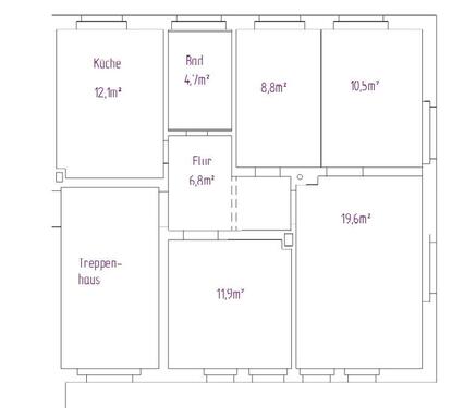 Foto - 4 Zimmer Etagenwohnung zur Miete in Riesa