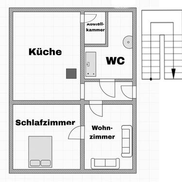 Foto - Etagenwohnung zur Miete in Gelsenkirchen