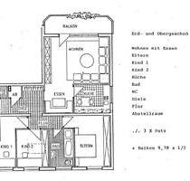 4-Raum Wohnung mit Balkon in Dortmund-KLEY