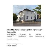 Rendite starkes Mietobjekt im Herzen von Lengerich