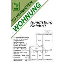Haldensleben-Hundisburg 3 Raum Wohnung - Erxleben