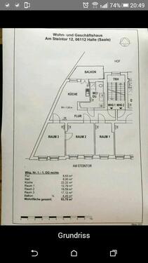 Foto - 3 Raum Wohnung am Steintor - 1.050,00&nbsp;EUR Kaltmiete, ca.&nbsp; 93,00&nbsp;m&sup2;