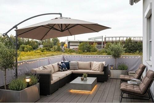 Foto - 4 ZKB mit großer Dachterrasse 1.OG