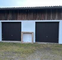 Zwei große Einzelgaragen zu vermieten - Vogtareuth