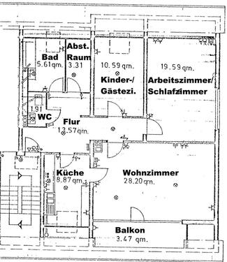 Foto - 3 Zimmer Etagenwohnung zur Miete in Lörrach