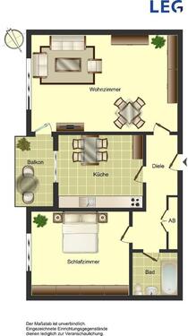 Foto - 2 Zimmer Etagenwohnung zur Miete in Hamm