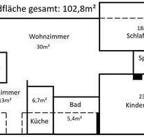 Geräumige 4-Zimmer-Wohnung – Haustiere erlaubt, GartenWerkstatt - Presseck Braunersreuth