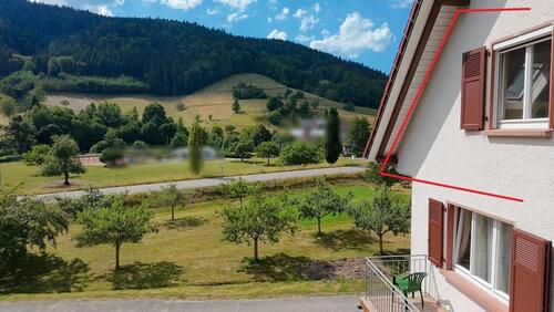 Foto - Helle 3-Zimmer-Dachgeschosswohnung mit Terrasse und Ausblick