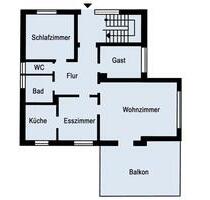 Erdgeschosswohnung 90qm + 30qm Balkon - Vlotho