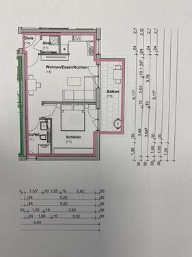 Foto - 2 Zimmer Etagenwohnung zur Miete in Crailsheim