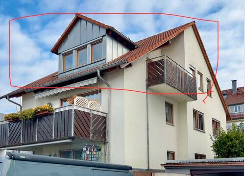 Foto - 3 Zimmer Dachgeschoßwohnung zum Kaufen in Weinstadt