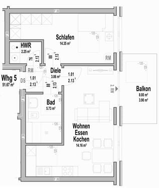 Foto - 2 Zimmer Etagenwohnung zum Kaufen in Laer