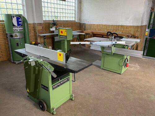Foto - Ⓜ️ Werkstatt für Schreiner Tischler Zimmerer komplett mit Maschinen Elektra Beckum BAS 600 HC 410 PK 300 TF 904