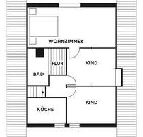 Helle 2,5-Zimmer-Dachgeschosswohnung mit Dachterrasse - Lensahn