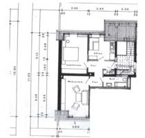 2-Zimmer-Wohnung + Küche - 500,00 EUR Kaltmiete, ca.  56,15 m² in Gelsenkirchen (PLZ: 45881) Gelsenkirchen-Mitte