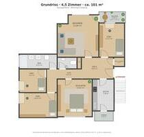 4,5-Zimmer-Wohnung mit Balkon und Loggia und TG-Platz in Giesing - München Au-Haidhausen