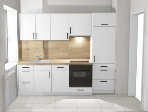 Foto - 1. OG - 2 ZKB mit Balkon und EBK nach Kernsanierung!