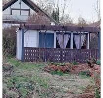 Kleingarten mit Laube im KGV Finkenhain - Salzgitter Ortschaft Südost