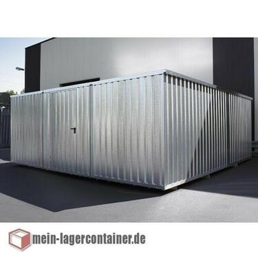 Foto - Lagerhalle 4x6m Stahlhalle Schnellbauhalle Materiallager