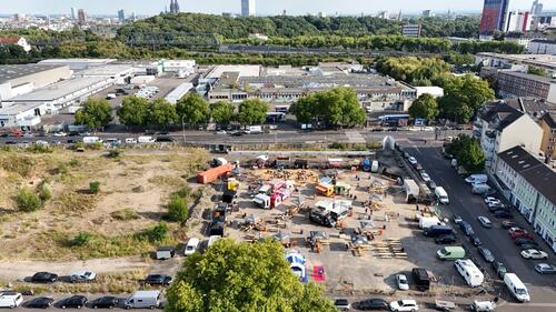 Foto - Freifläche Grundstück Wiese Gelände Köln Innenstadt