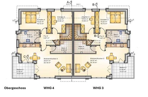 Foto - Etagenwohnung zur Miete in Nordenham