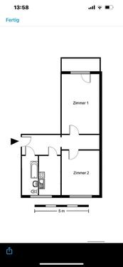Foto - 2 Timer WBS Wohnung - 615,00&nbsp;EUR Kaltmiete, ca.&nbsp; 55,00&nbsp;m&sup2;