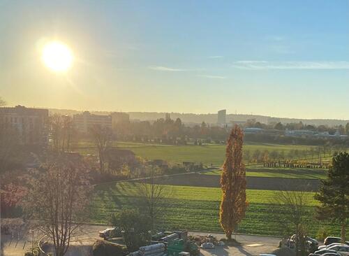 Foto - 3-Zimmer-Eigentumswohnung in Möhringen mit Weitblick, Westbalkon