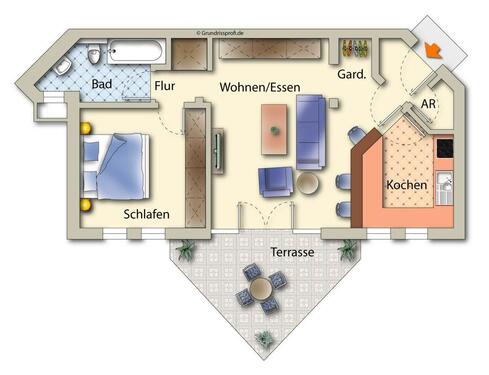 Foto - 2 Zimmer Etagenwohnung in Kulmbach