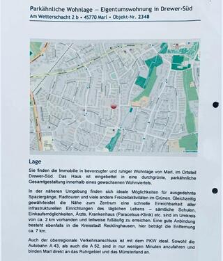 Foto - 2 Zimmer Etagenwohnung zur Miete in Marl