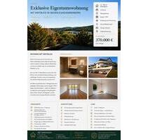 Exklusive Eigentumswohnung mit Weitblick in Kaan-Marienborn - Siegen