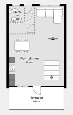 Foto - 2 Zimmer Wohnung - 565,00 EUR Kaltmiete,