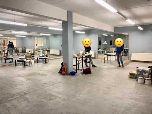 Foto - Großes Atelier, Studio, Workspace mit Nebenraum.