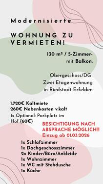 Foto - Wohnung mit Zwei Etagen und Balkon zu vermieten