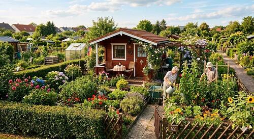 Foto - Kleingarten im Verein Geibelhöhe in Chemnitz Gablenz abzugeben