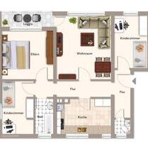 29633 Munster 4 Zi WHG Bahnhofsnähe