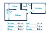 Foto - Etagenwohnung zur Miete in Reichenbach im Vogtland