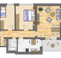 3-Zimmer-Wohnung in Marl - 549,00 EUR Kaltmiete, in Marl (PLZ: 45770) Alt-Marl