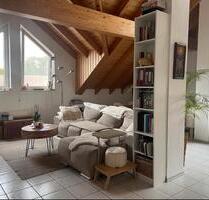 3,5 Zimmer DG-Wohnung mit Balkon, EBK und Galerie - Philippsburg